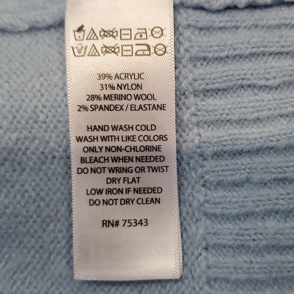 Cynthia Rowley merino wool sweater - Picture 6 of 7